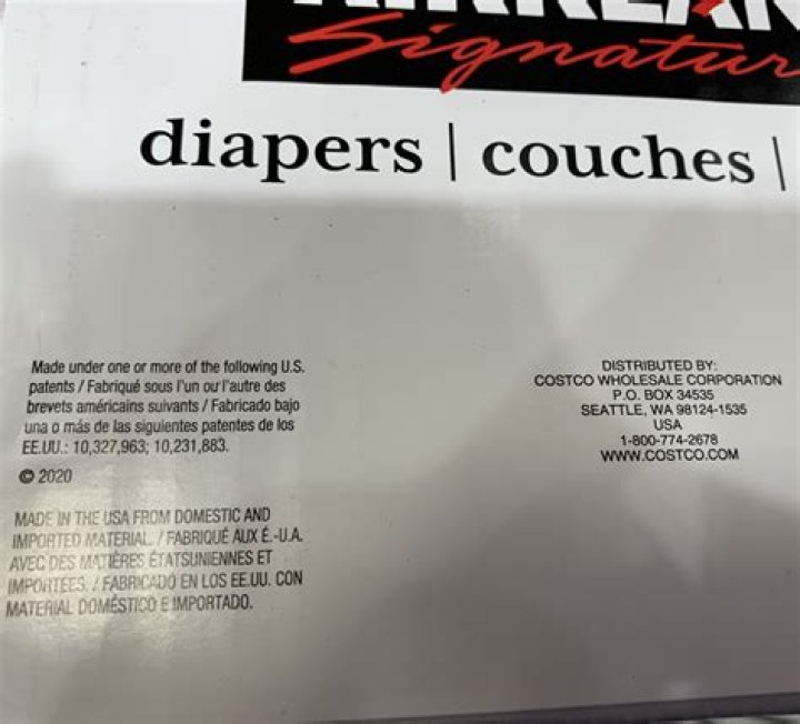 Who makes Kirkland diapers?