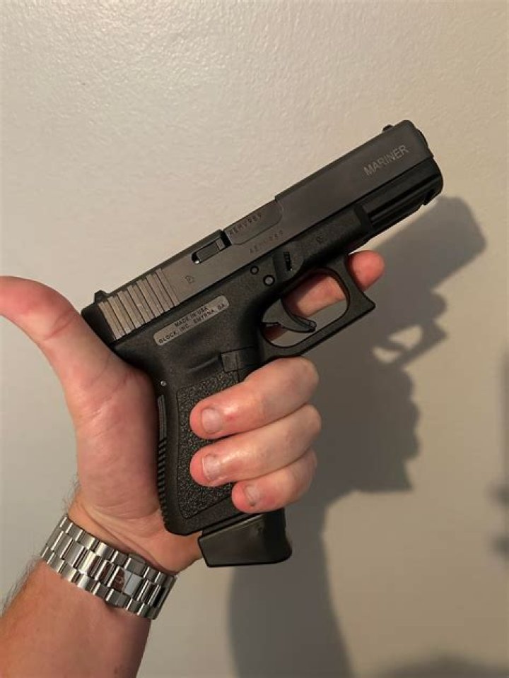 Who took Rick's Glock?