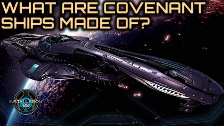 Why are Covenant ships purple?