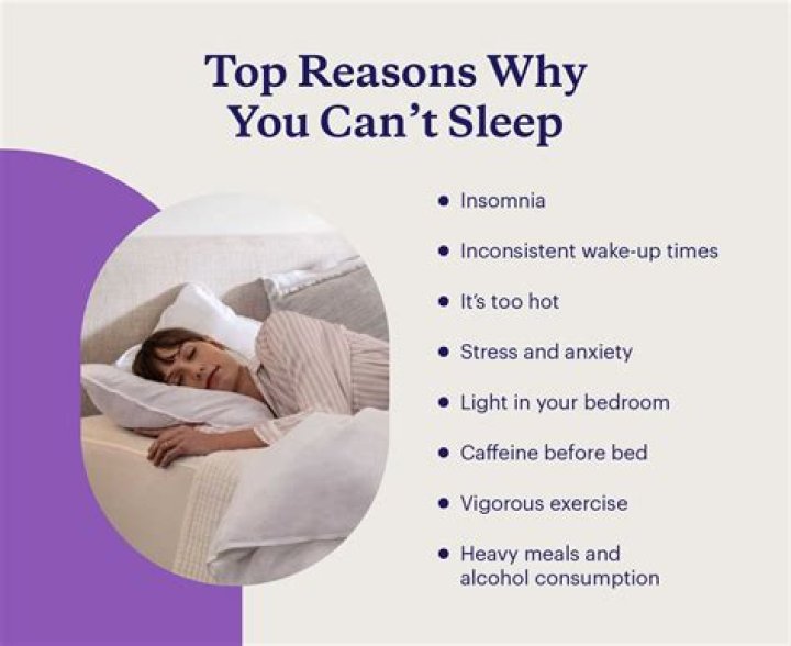 Why can't I sleep at night no matter how tired I am?