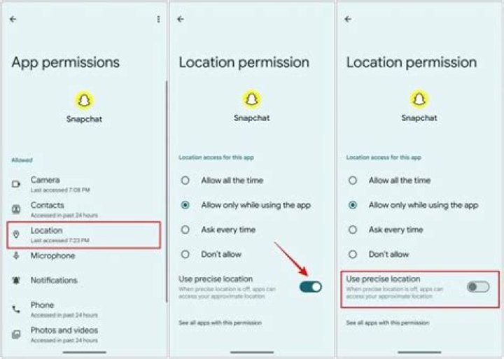 Why did my boyfriend turn off his Snapchat location?