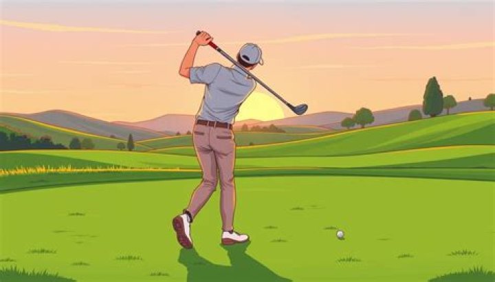 Why do I not follow through with my golf swing?