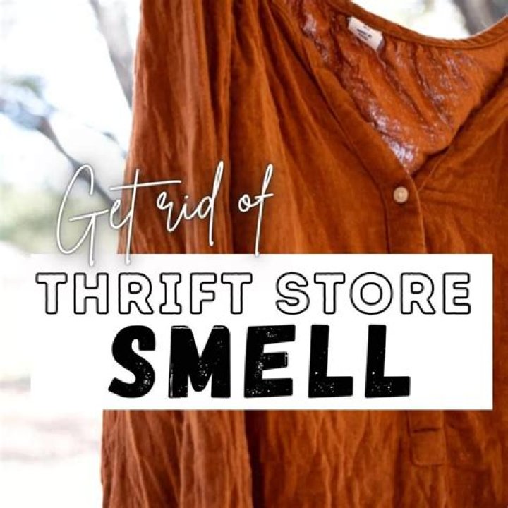 Why do thrift store clothes smell weird?