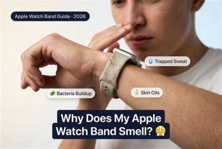 Why does my Apple Watch Band smell like vinegar?