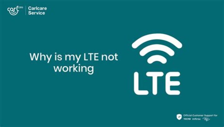 Why is Sprint LTE not working?